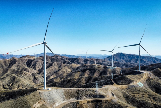 国家能源集团河北赤城风氢储多能互补项目并网
