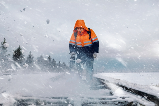 塞北雪原上的“信号灯”