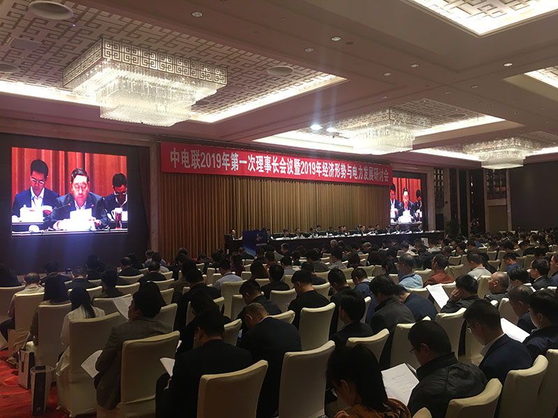 中电联召开2019年第一次理事长会议暨2019年经济形势与电力发展研讨会——刘振亚发表重要讲话