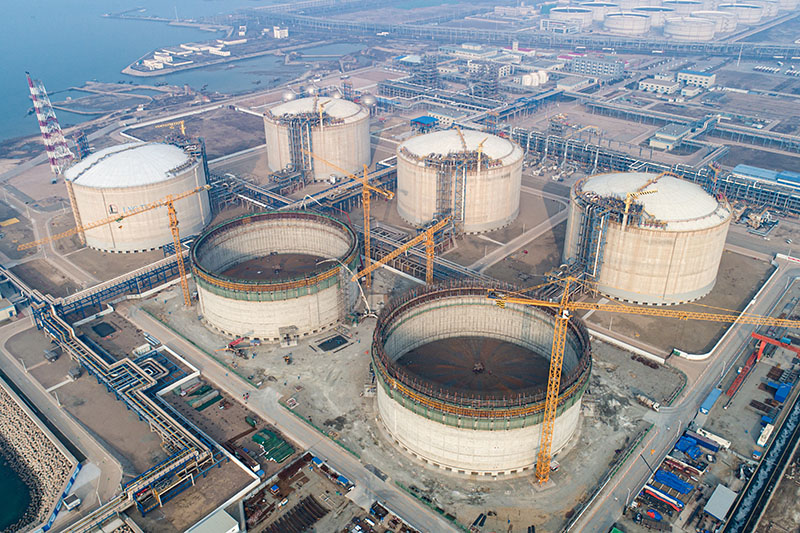 中国石化青岛接收站累计接卸300船LNG