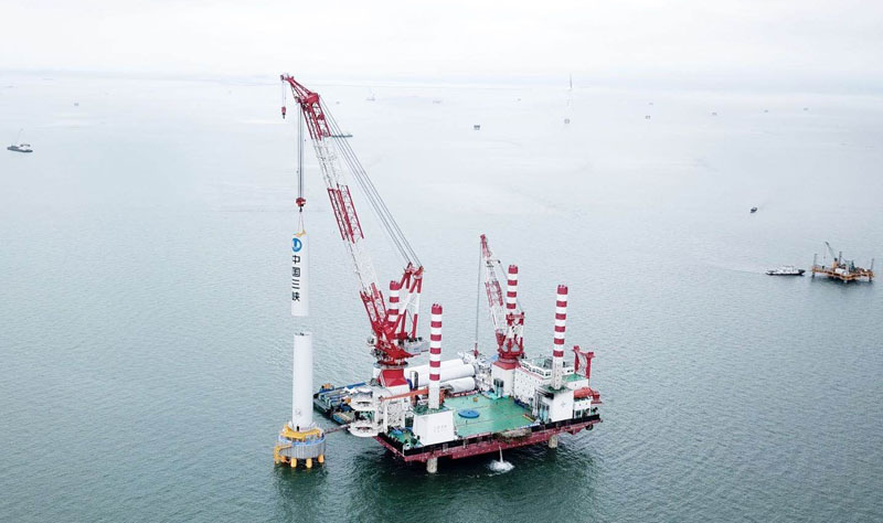 大兆瓦来袭！中国首台10MW海上风机兴化湾并网发电