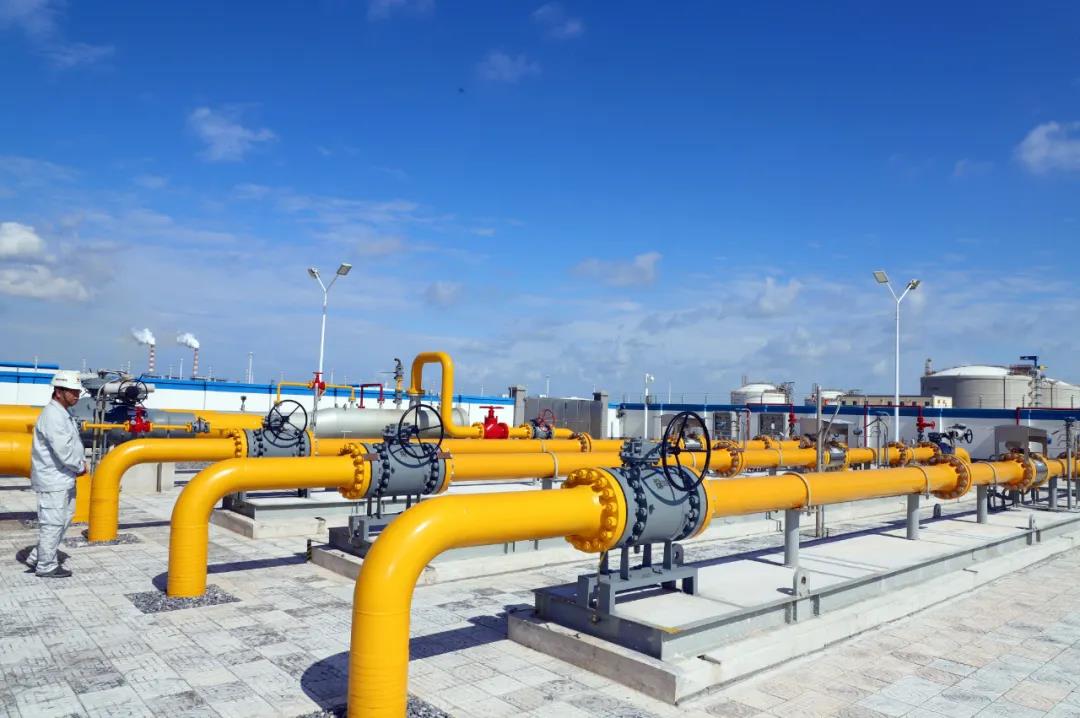 中国华电投资建设的启通天然气管线项目成功并网通气