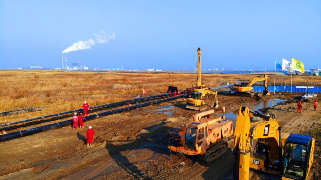 中国华电投资建设的启通天然气管线项目成功并网通气