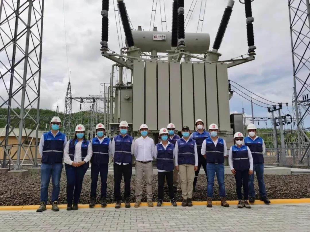 西电集团总包的厄瓜多尔BID3输变电项目成功送电