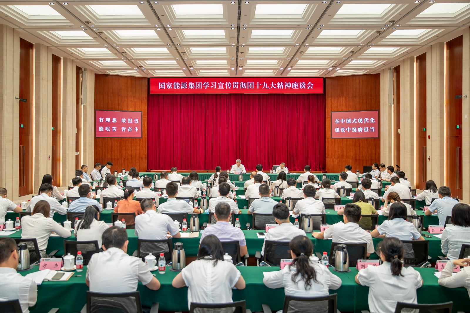 国家能源集团召开学习宣传贯彻团十九大精神座谈会