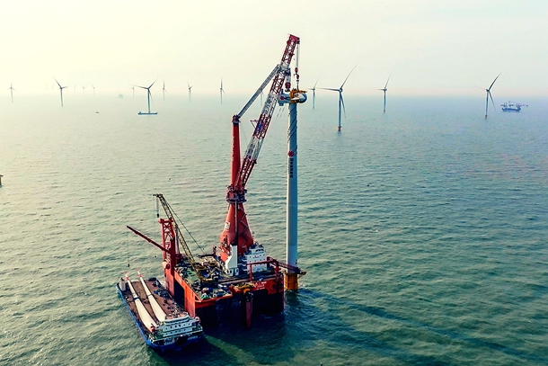 国家能源集团国华投资山东B2海上风电项目全容量并网